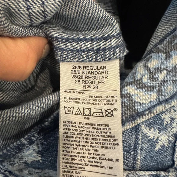 Gap x love shack fancy flare jeans - Picture 5 of 5